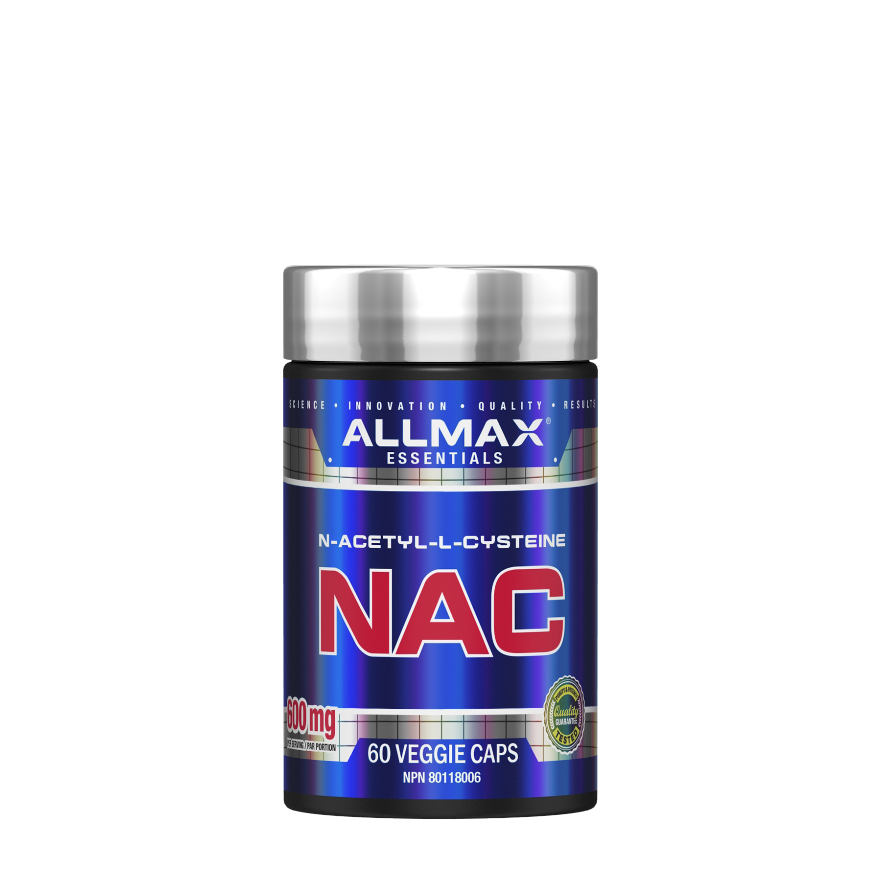 NAC 600mg - 60 Veggie Capsules  | GNC